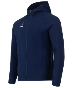 Худи на молнии ESSENTIAL Athlete Hooded FZ Jacket, темно-синий, размер S, Jögel ЦБ-00003270