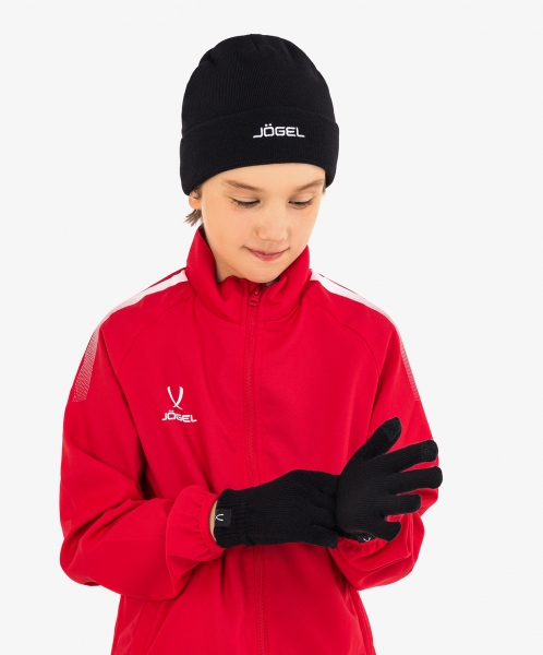 Перчатки зимние ESSENTIAL Touch Gloves, черный, Jögel