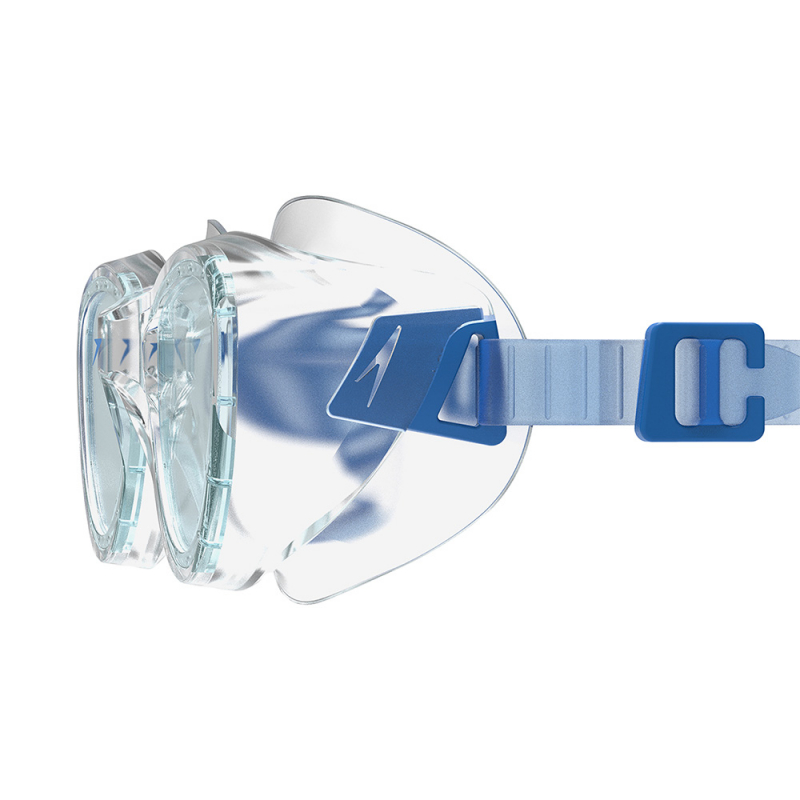 Очки для плав. SPEEDO Futura Hydrospex, 8-E000036003-C16MT, ГОЛУБЫЕ линзы, нерег. перен., прозр.опр