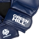 Кадетские перчатки для боевого самбо FIAS Approved синие Green Hill CSG-0117FIAS L