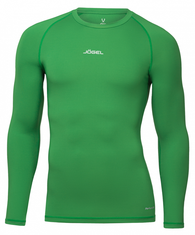 Футболка компрессионная с длинным рукавом CAMP PerFormDRY Baselayer LS Tee, зеленый, размер YM, JÖGEL ЦБ-00004012