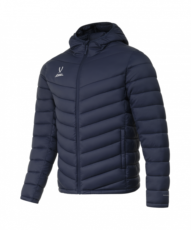 Куртка утепленная ESSENTIAL PerFormPROOF Light Padded Jacket, темно-синий, детский, размер YL, Jögel ЦБ-00004332