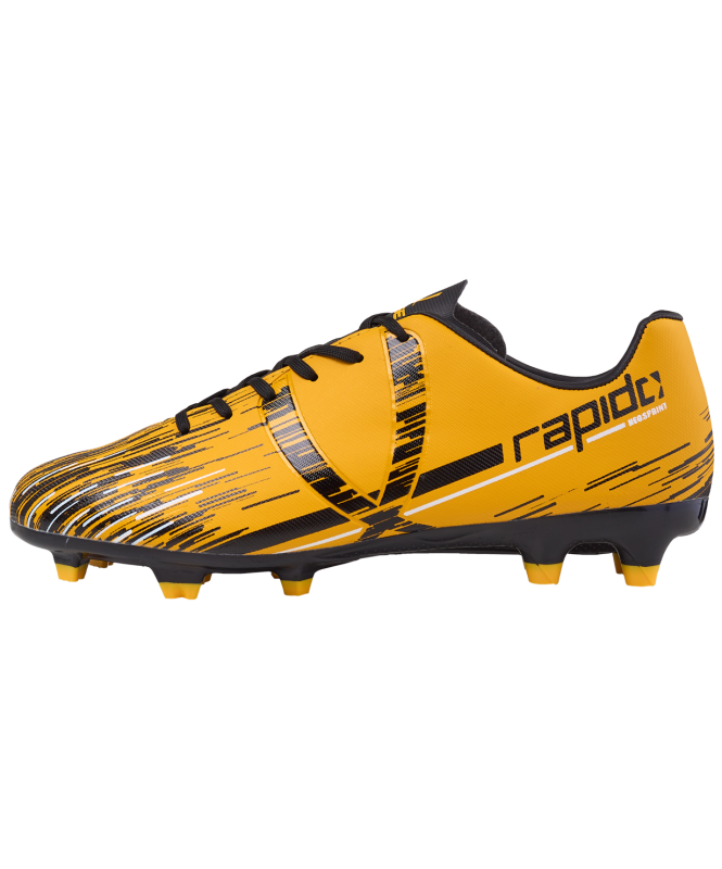 Бутсы футбольные Rapido FG Yellow/black, детский, Jögel