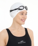 Шапочка для плавания Nuance White, силикон, 25Degrees УТ-00019520