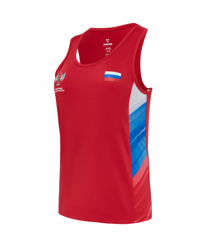 Майка боксерская женская INSANE RBF, красный, детский, размер 38 (158) ЦБ-00007657