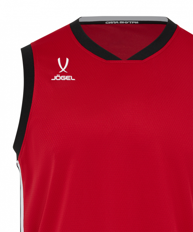 Майка баскетбольная JÖGEL DIVISION PerFormDRY Jersey R2, красный, размер M ЦБ-00006821