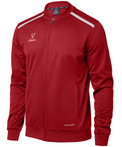 Олимпийка DIVISION PerFormDRY Pre-match Knit Jacket, красный, детский, Jögel