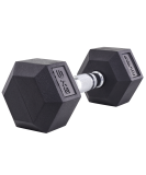 Гантель гексагональная DB-301 9 кг, обрезиненная, черный, Starfit УТ-00019790