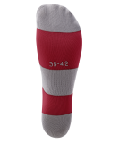 Гетры футбольные CAMP BASIC SOCKS, гранатовый/серый/белый, размер 28-31, Jögel УТ-00021432