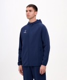 Худи на молнии ESSENTIAL Athlete Hooded FZ Jacket, темно-синий, размер YM, Jögel ЦБ-00003270
