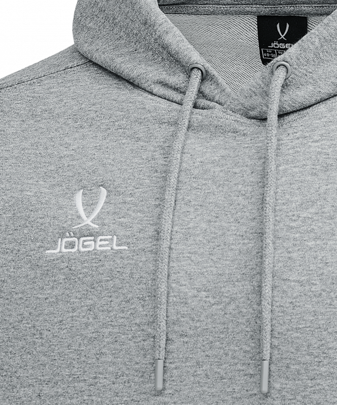 Худи ESSENTIAL Cotton Hoodie, серый меланж, детский, размер YL, JÖGEL ЦБ-00004774