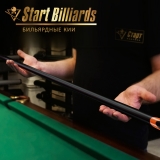 Кий Startbilliards Пул Карбон серый 1РС 145 см