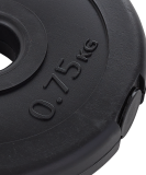 Диск пластиковый BB-203 d=26 мм, черный, 0.75 кг, BASEFIT УТ-00019751