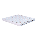 Мат (мягкий щит) принт Romana 1000*1000*100, в 2 сложения (Зайцы)