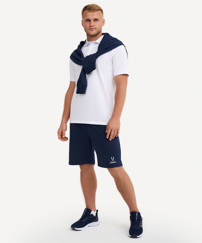 Шорты ESSENTIAL Cotton Shorts, темно-синий, размер S, JÖGEL ЦБ-00004803