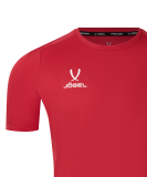 Футболка тренировочная JÖGEL PREMIER PerFormDRY Training Poly Tee, красный, размер L ЦБ-00004875