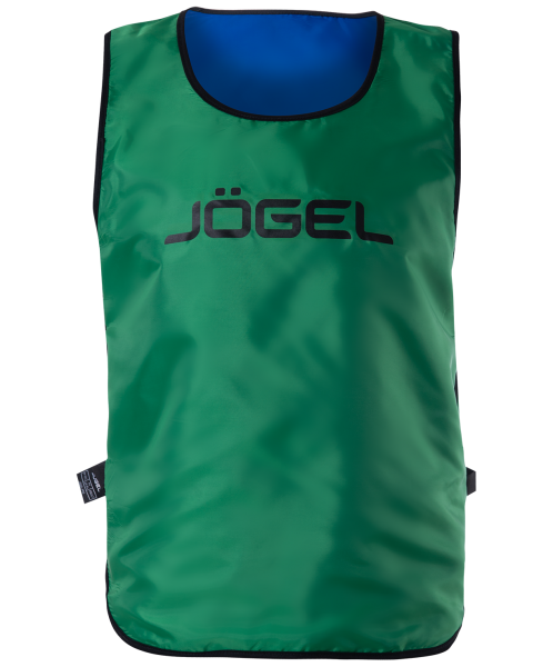 Манишка двухсторонняя Reversible Bib, детский, синий/зеленый, Jögel