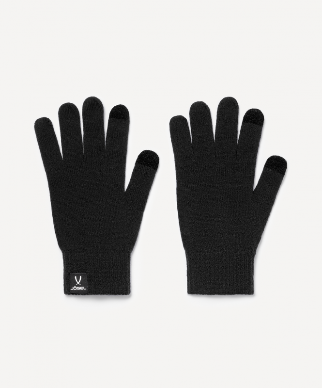 Перчатки ESSENTIAL Team Knitted Gloves, черный, размер XS/S, Jögel ЦБ-00003949