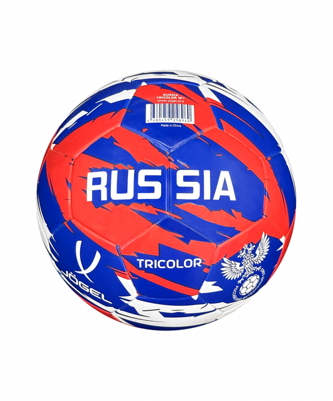 Мяч футбольный Russia Tricolor №1, Jögel ЦБ-00003930