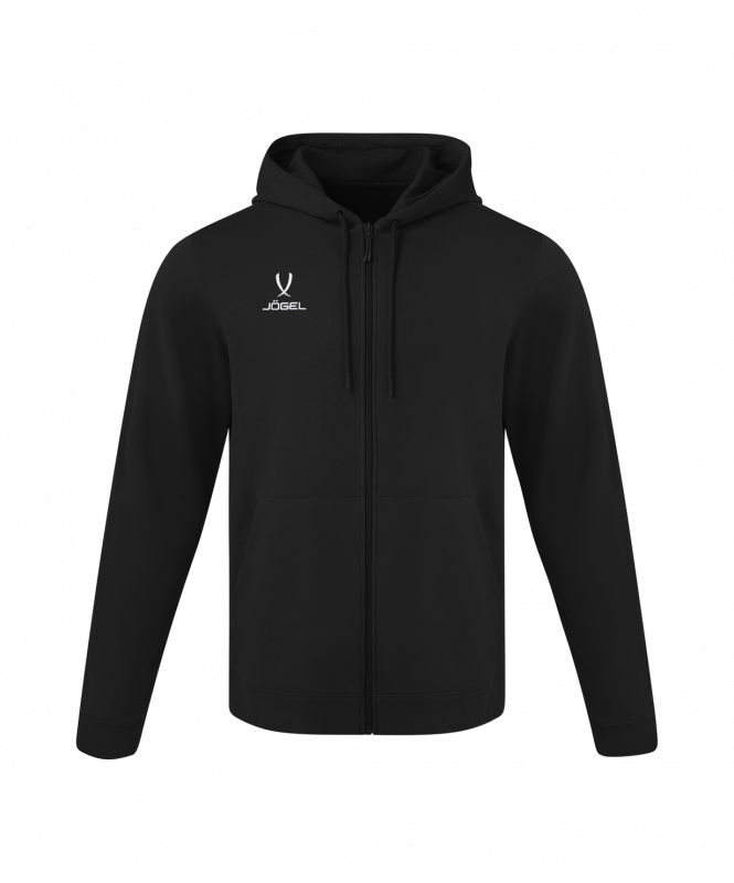 Худи на молнии ESSENTIAL Cotton FZ Hoodie, черный, размер XXXL, JÖGEL ЦБ-00004783
