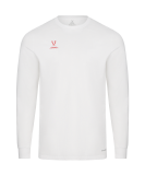 Футболка баскетбольная с длинным рукавом DIVISION PerFormDRY Pre-Match Longsleeve Jersey, белый, размер XLT, Jögel ЦБ-00004382