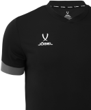 Футболка игровая DIVISION PerFormDRY Union Jersey, черный/темно-серый/белый, размер L, Jögel УТ-00020589
