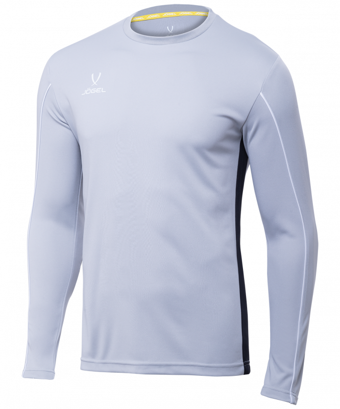 Футболка вратарская CAMP GK Padded LS, серый/черный/белый, Jögel УТ-00016236