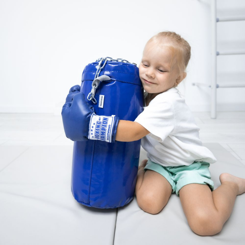 Мешок боксерский (5кг) + Подвес для боксерских мешков Romana