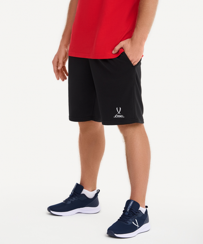 Шорты ESSENTIAL Cotton Shorts, черный, размер M, Jögel ЦБ-00003851