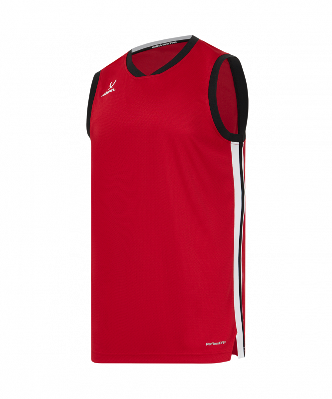 Майка баскетбольная JÖGEL DIVISION PerFormDRY Jersey R2, красный, размер M ЦБ-00006821