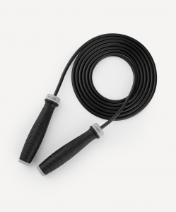 Скакалка RP-601 ПВХ, с утяжелителями, 3 м, черный, Starfit ЦБ-00004401
