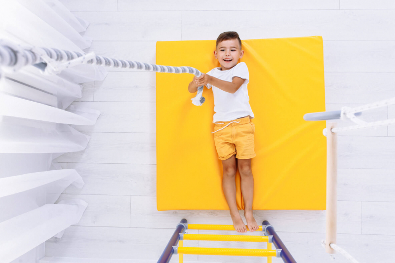 Комплекс «Шведская стенка ROMANA Next Top» (белый прованс)