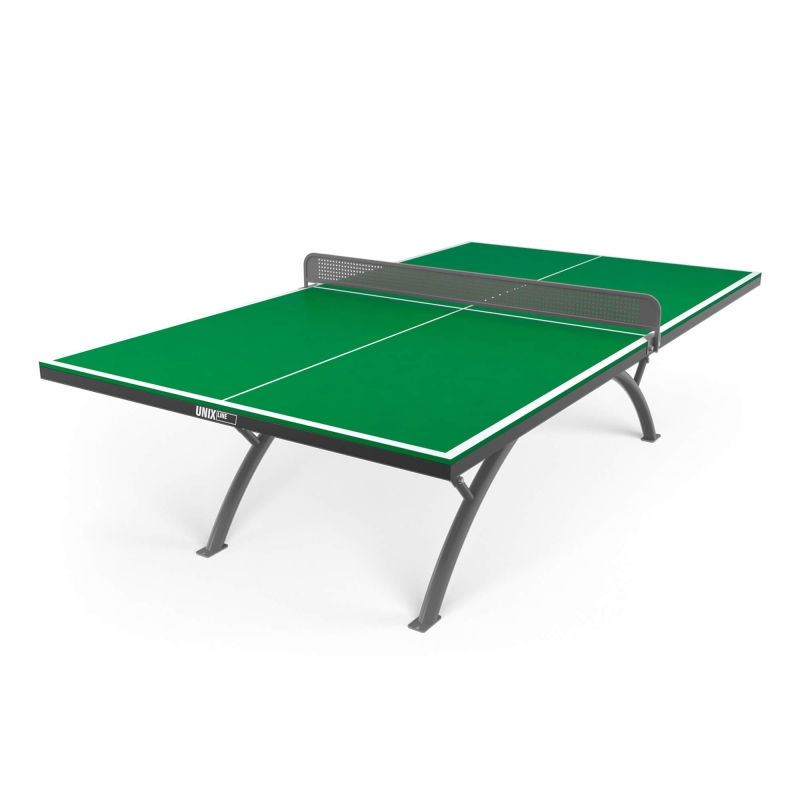 Антивандальный теннисный стол UNIX Line 14 mm SMC (Green/Grey) TTS14ANVGRGY