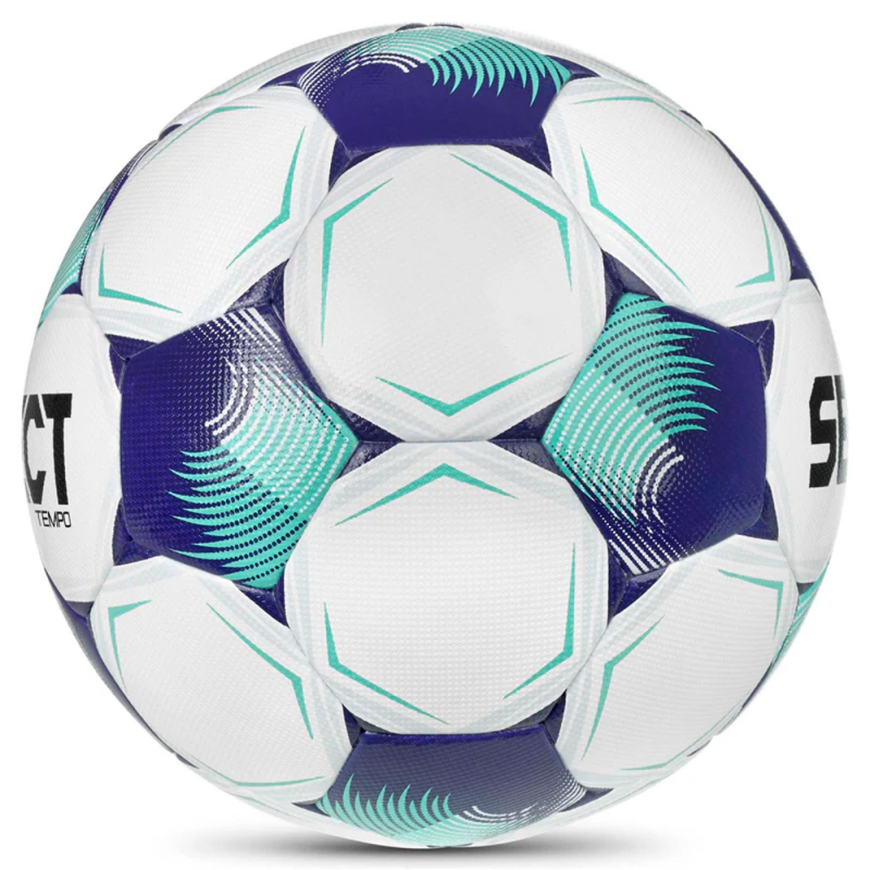 Мяч футб. SELECT Tempo TB V26, 0575071003, размер 5, FIFA Basic, 32пан, ПУ, термосш, бело-фиолет-бирюз