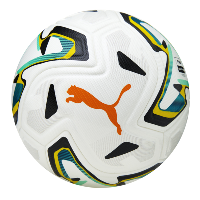 Мяч футб. PUMA Stellar Pro, 08520501, размер 5, FIFA Quality Pro, 8 пан, ПУ, термосш, бело-желто-черный