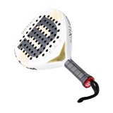 Ракетка для падела WILSON Optix V2 Lite WH, WR190711U2, для начин-х, стекловолокно, бело-черн-беж