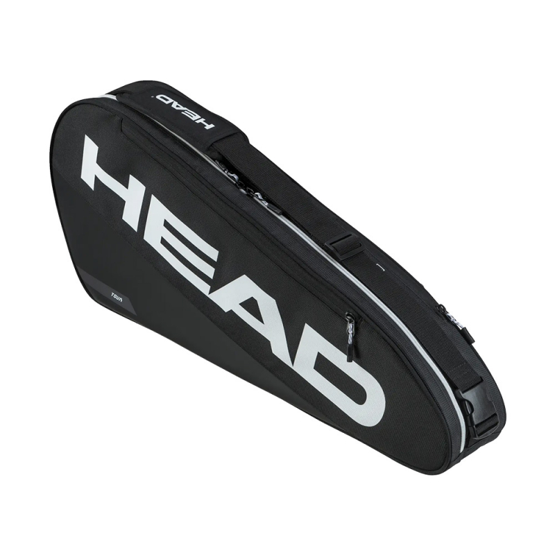 Сумка-чехол HEAD Tour Racquet Bag S, 2260226-BK, с карманом для 3 тен.ракеток, черный