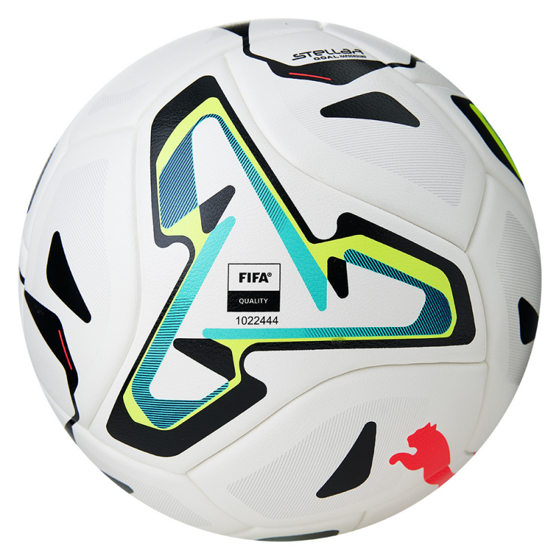 Мяч футб. PUMA Stellar Goal Hardground, 08533001, размер 5, FIFA, 16п, ТПУ, термосш, мультикол