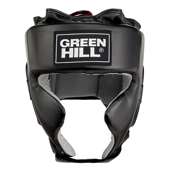 Боксерский шлем SPARRING черный Green Hill HGS-9409 S
