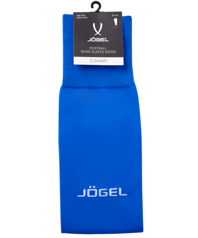 Гольфы футбольные CAMP BASIC SLEEVE SOCKS, синий/белый, Jögel