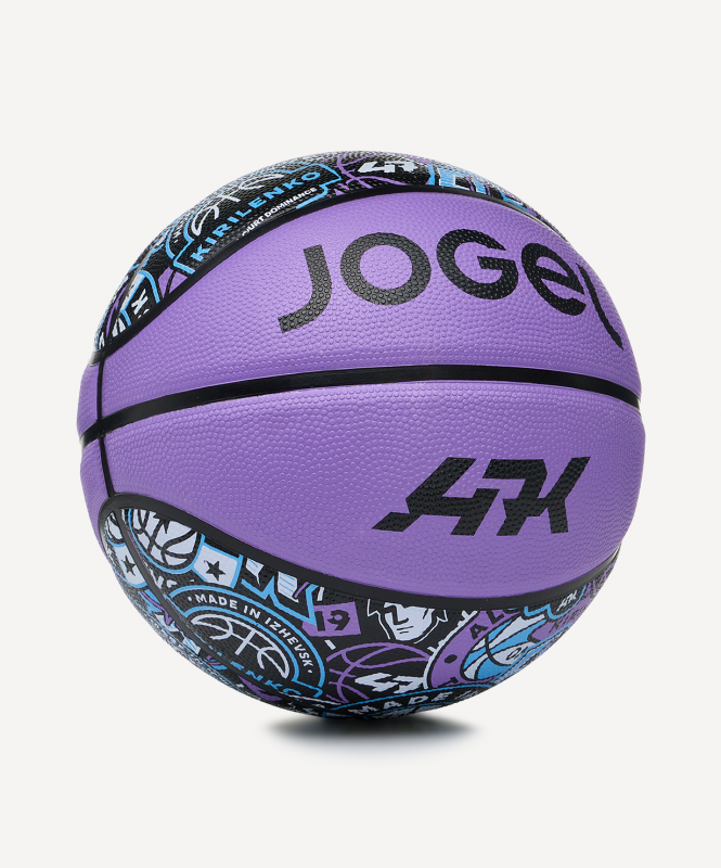 Мяч баскетбольный JOGEL Challenger 47 №7, фиолетовый, размер 7 ЦБ-00007728