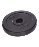 Диск пластиковый BB-203, d=26 мм, черный, 0,5 кг, Starfit