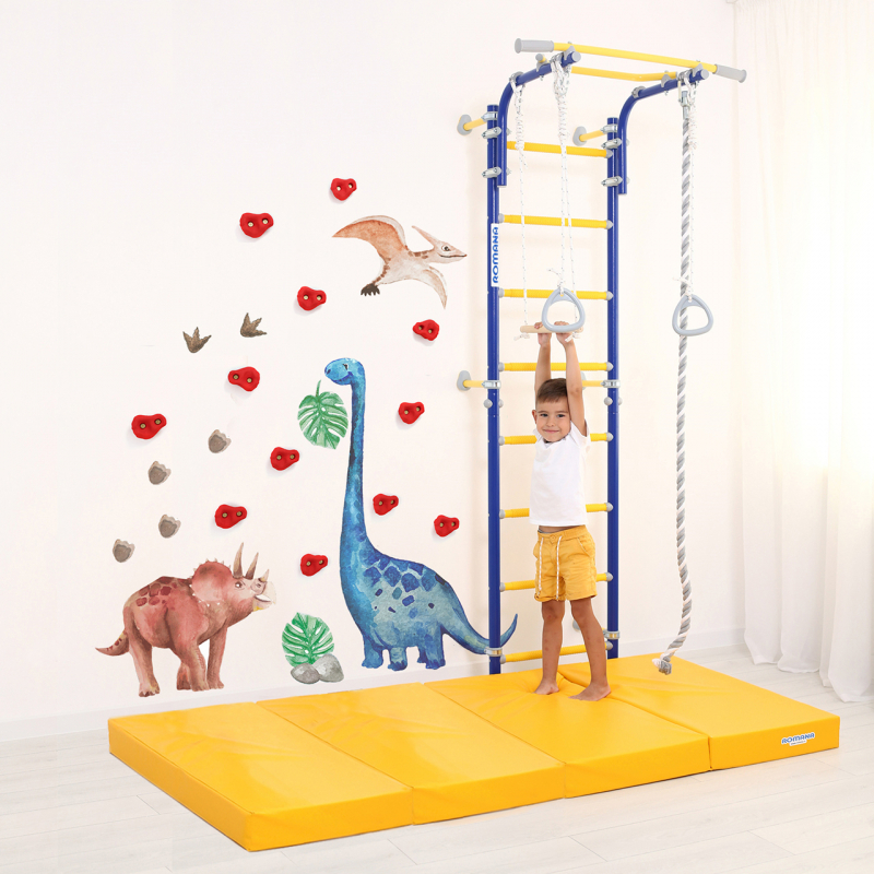 Комплект зацепов для лазания 12 штук (красный) ROMANA Dop23