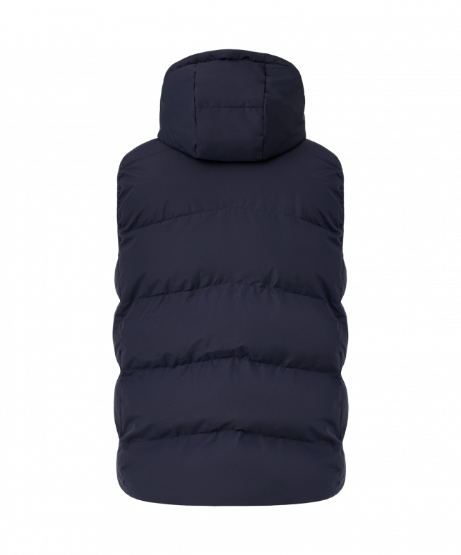 Жилет с капюшоном утепленный ESSENTIAL PerFormPROOF Padded Hooded Vest, темно-синий, размер XL, Jögel ЦБ-00004086