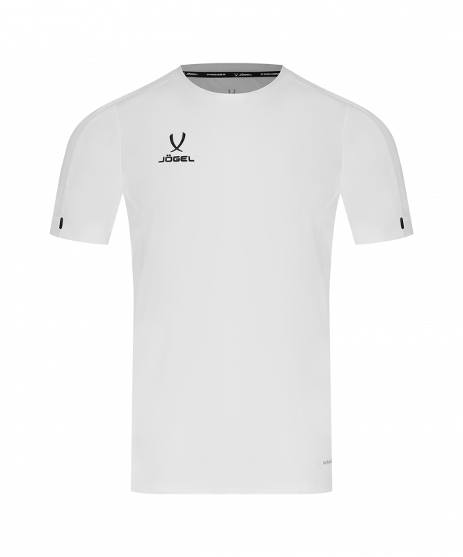 Футболка тренировочная JÖGEL PREMIER PerFormDRY Training Poly Tee, белый, размер XXXL ЦБ-00004877