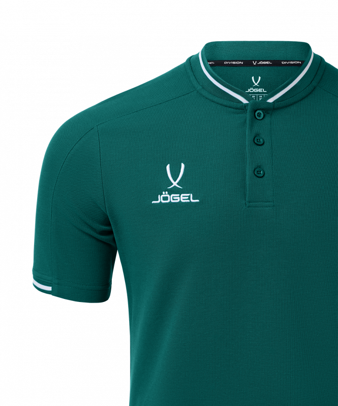 Поло DIVISION PerFormDRY Polo, темно-зеленый, размер XL, Jögel ЦБ-00004625