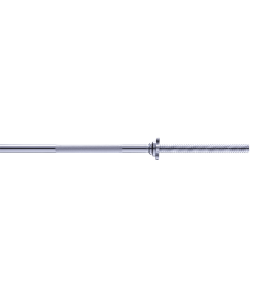 Гриф для штанги прямой BB-103 180 см, d=25 мм, металлический, с металлическими замками, Starfit