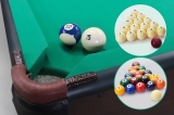 Кадет Комби СБ 9 (РПул, №1, ДСП, Сукно Euro Pro 50 ш1.98м Yellow green, Х/б сетка)