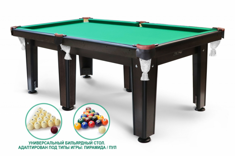 Кадет Комби СБ 9 (РПул, №1, ДСП, Сукно Euro Pro 50 ш1.98м Yellow green, Х/б сетка)