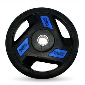 Диск обрезиненный c хватом UNIX Fit PRO 20 кг, 51 мм DG20RUBPBL